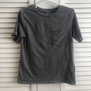 Gap Size 4-5 Grey Heather Pocket Tee